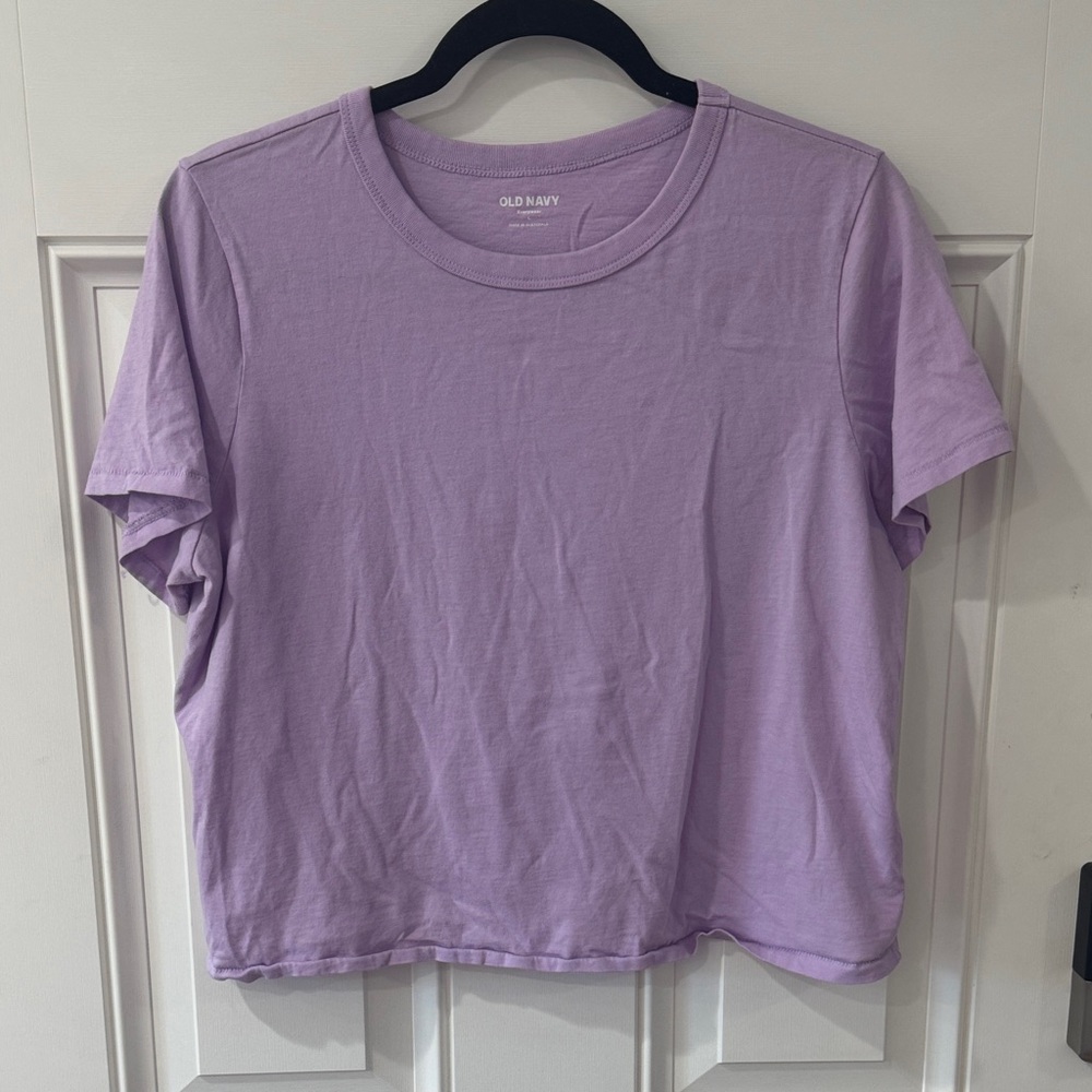 Old Navy Lavender Short Sleeve Tee